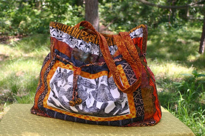'Pwason' Fish Print Shoulder Bag