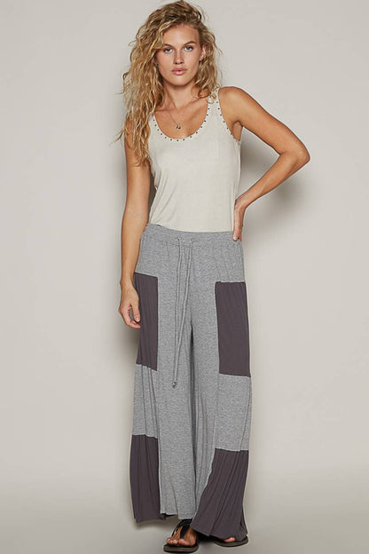 Riibbed Metallic Stud Tank Top