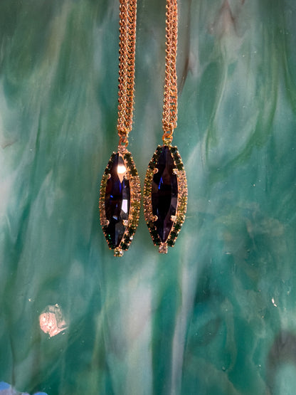Alyssa Necklace Dark Indigo