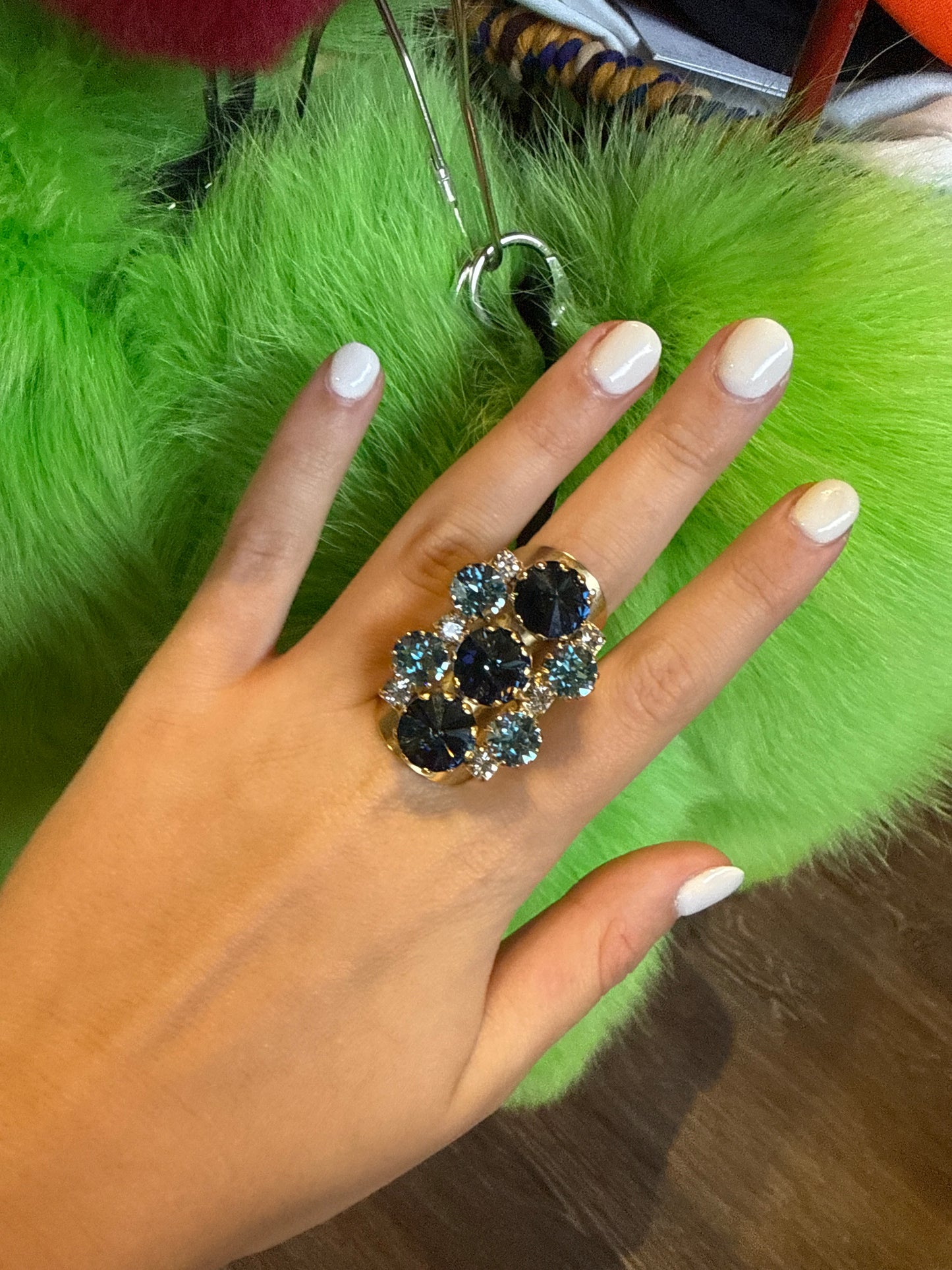 Davian Ring In Royal Blue
