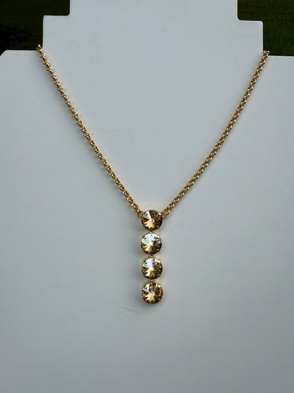 WETSTONE: Silk Sensation Noir Drop Necklace