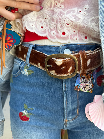 Wild Baby Leather Belt
