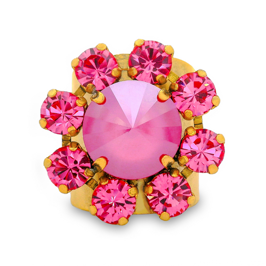 Twiggy Plus Ring in Rose