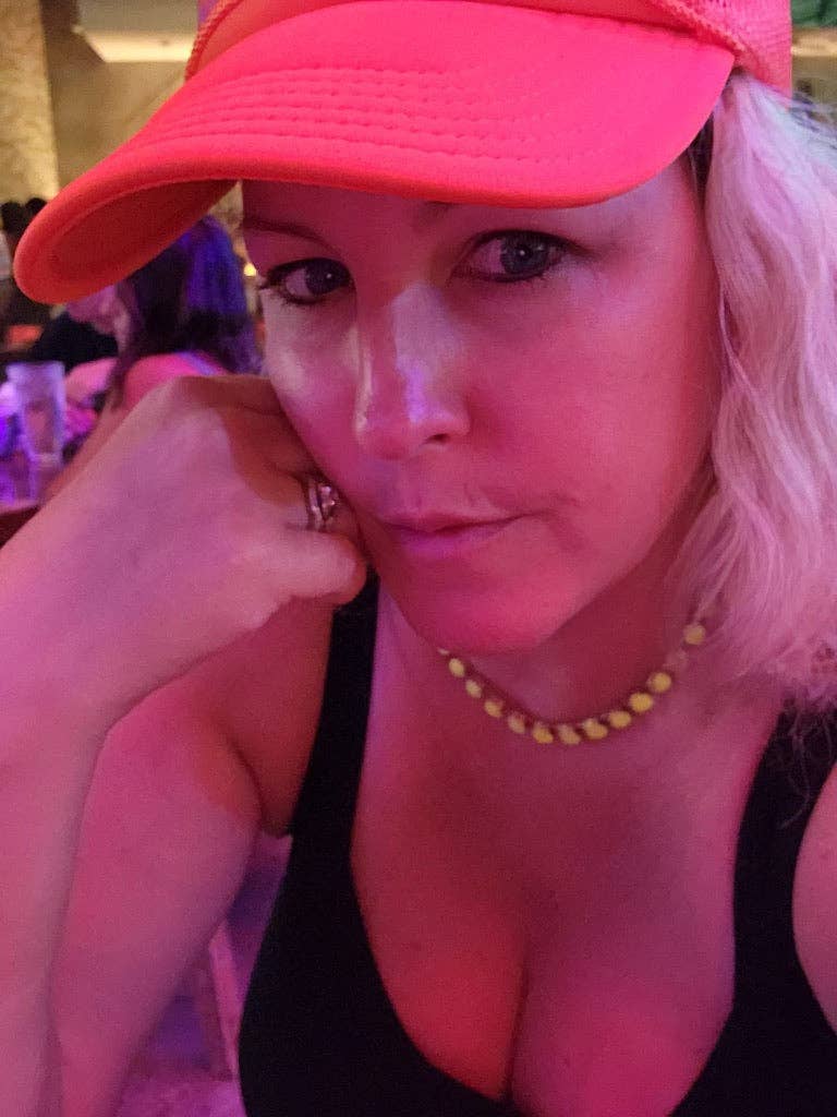 Oakland Antique Gold Neon Necklace