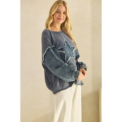WILD STAR  SLEEVE PULLOVER