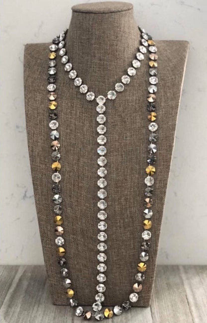 CLEAR LA Necklaces in  Silver/Gold
