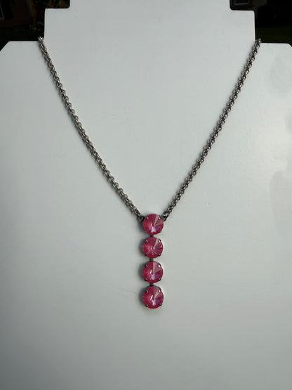 WETSTONE: Dahlia Noir Drop Necklace