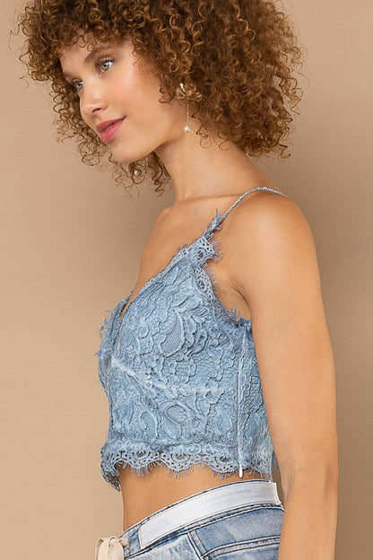 Empire Lace Tank Top Camisole