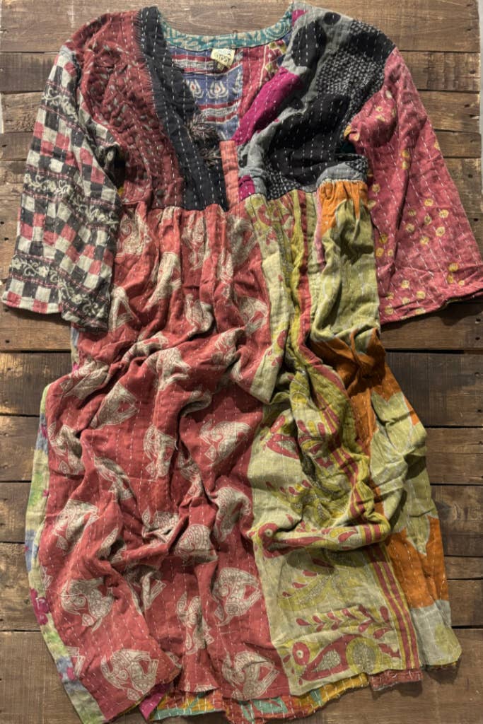 Kantha Sunrise Dress