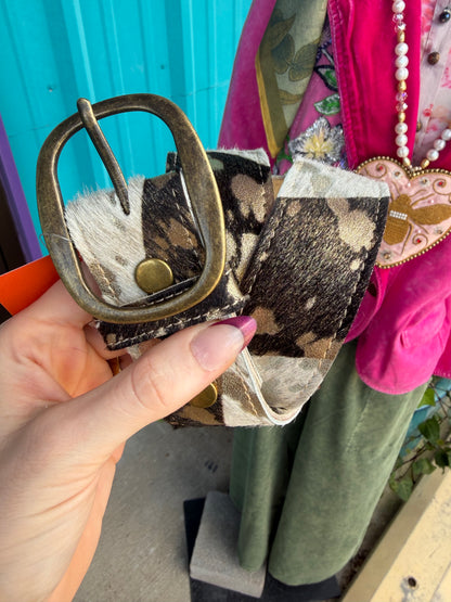 Wild Baby Leather Belt