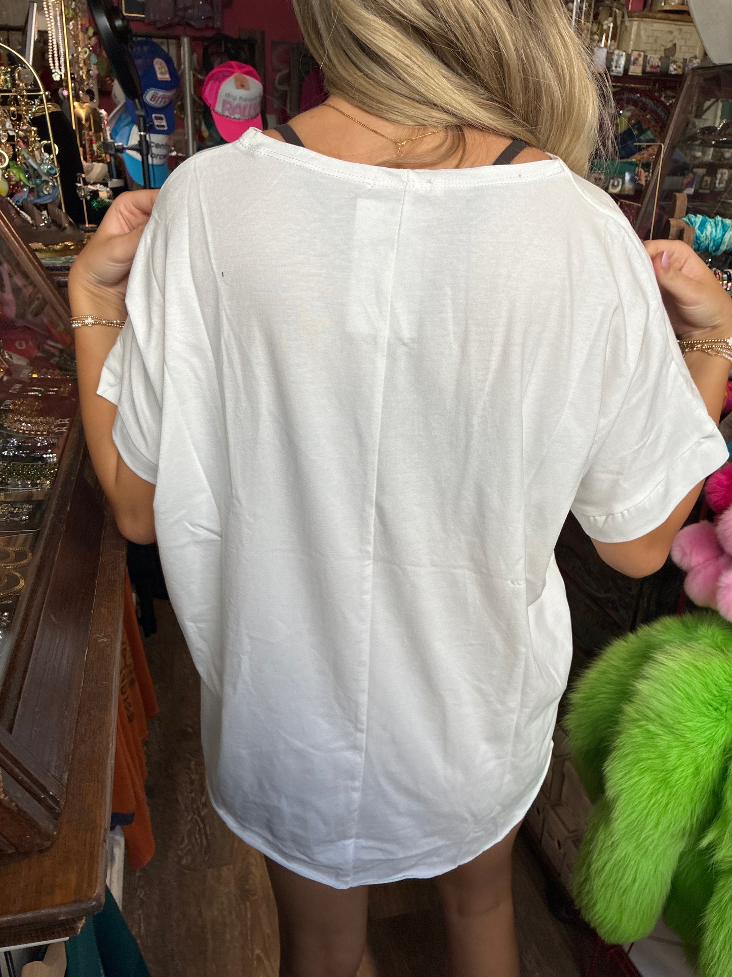 Wiener Cotton T-Shirt White