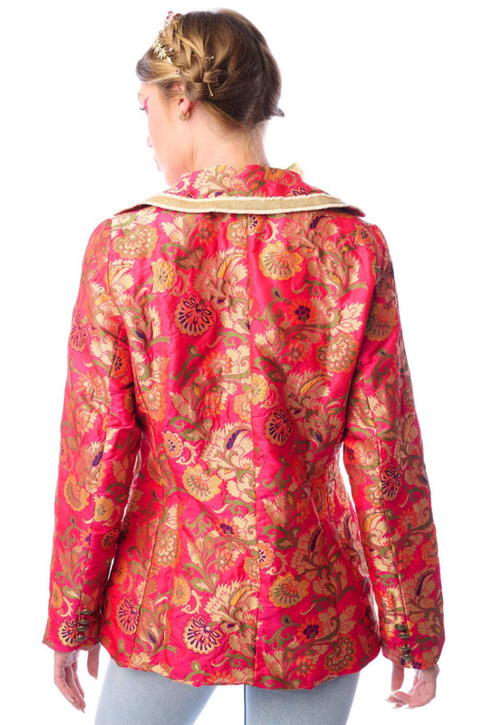 Renaissance Silk Jacquard Blazer/Jacket