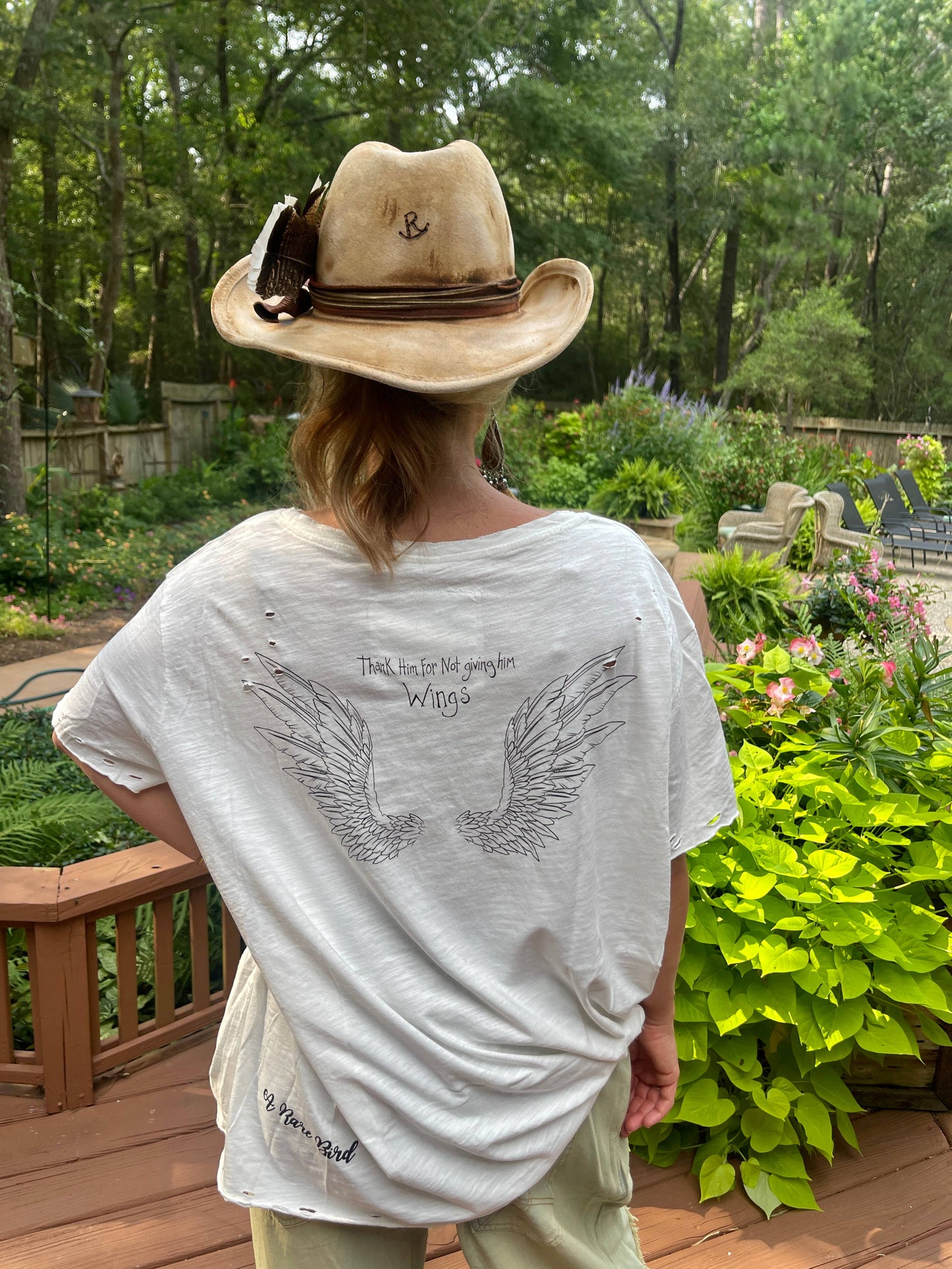 Wingless Tiger Distressed Shirt