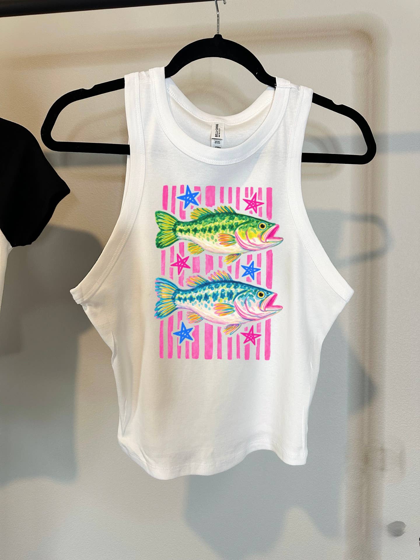 Preppy Fish Cropped Tank