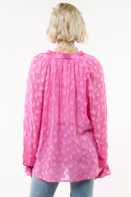Hot Pink Maven Blouse