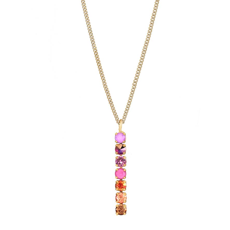 Monogram in Colors Necklace