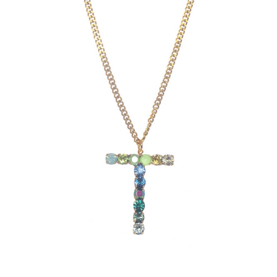 Monogram in Colors Necklace