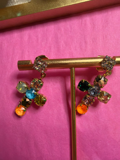 Custom Baby Cross Donatella Earrings