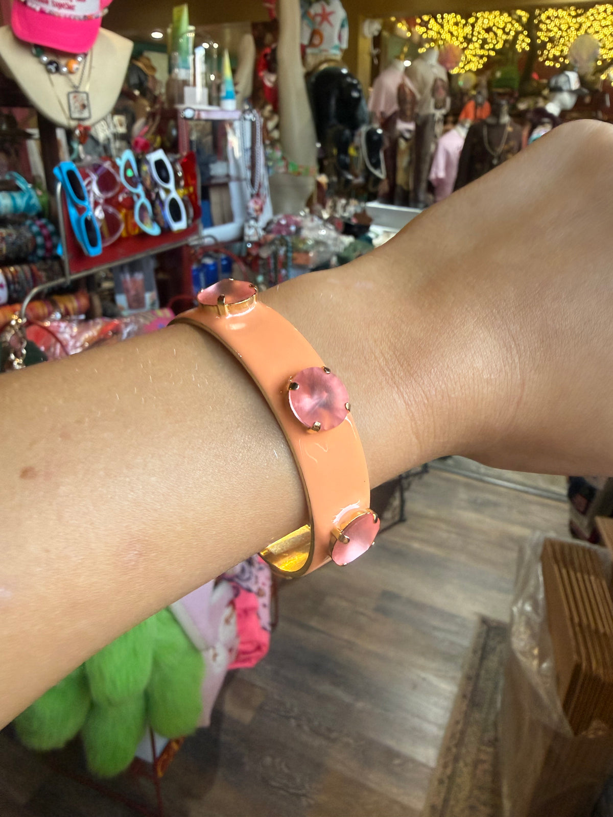 Linsey Peach Cuff