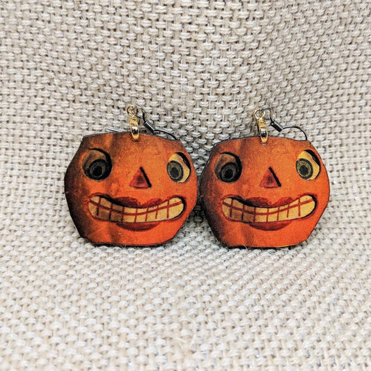 Pumpkin Earrings