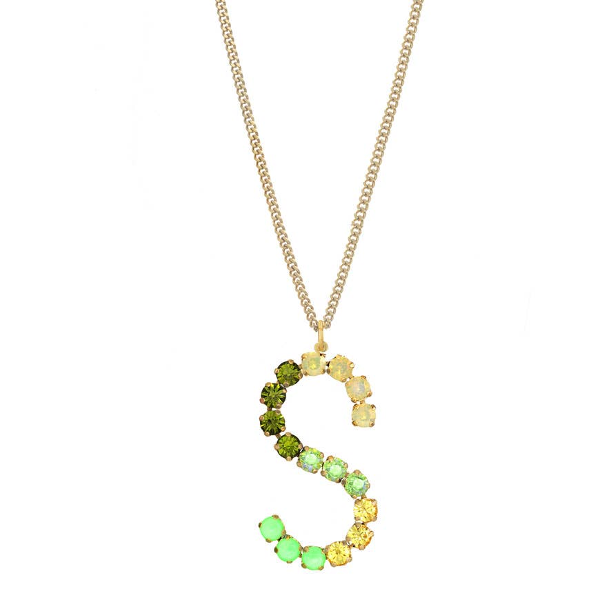 Monogram in Colors Necklace