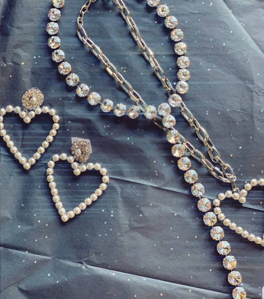 CLEAR LA Necklaces in  Silver/Gold