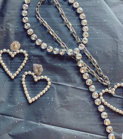 CLEAR LA Necklaces in  Silver/Gold