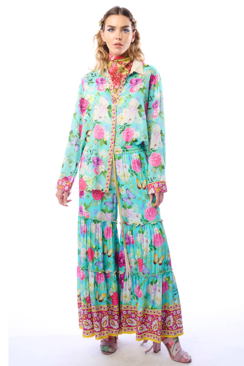 Serenity Springs Tiered Pants