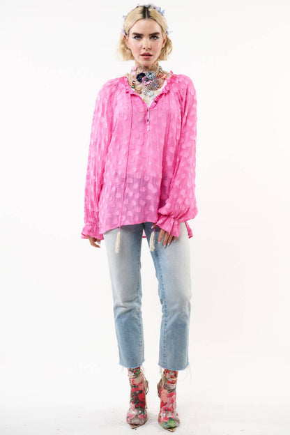 Hot Pink Maven Blouse
