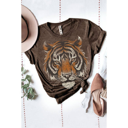 TIGER FACE MINERAL GRAPHIC TEE