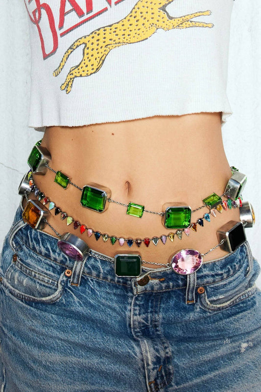 Goliath Colossus Waist Chain in Vista (Silver)