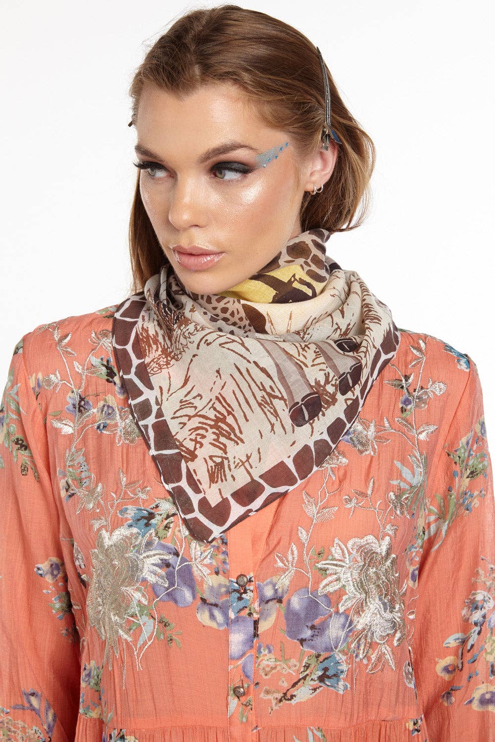 Safari Giraffe Babe Bandana Scarf