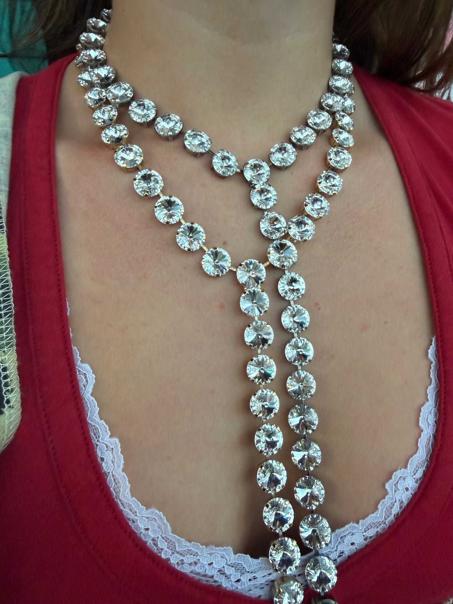 CLEAR LA Necklaces in  Silver/Gold