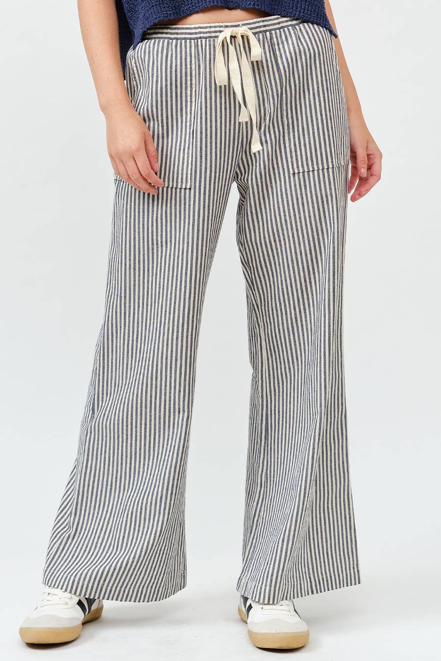 Striped Wide Leg Pants