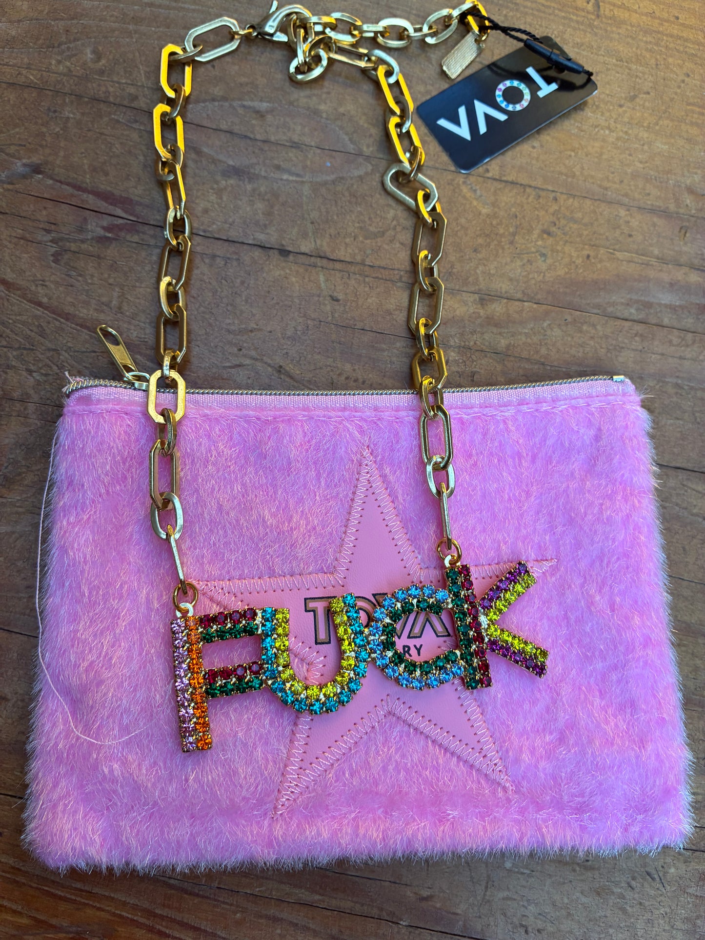 FU Gold Rainbow Necklace