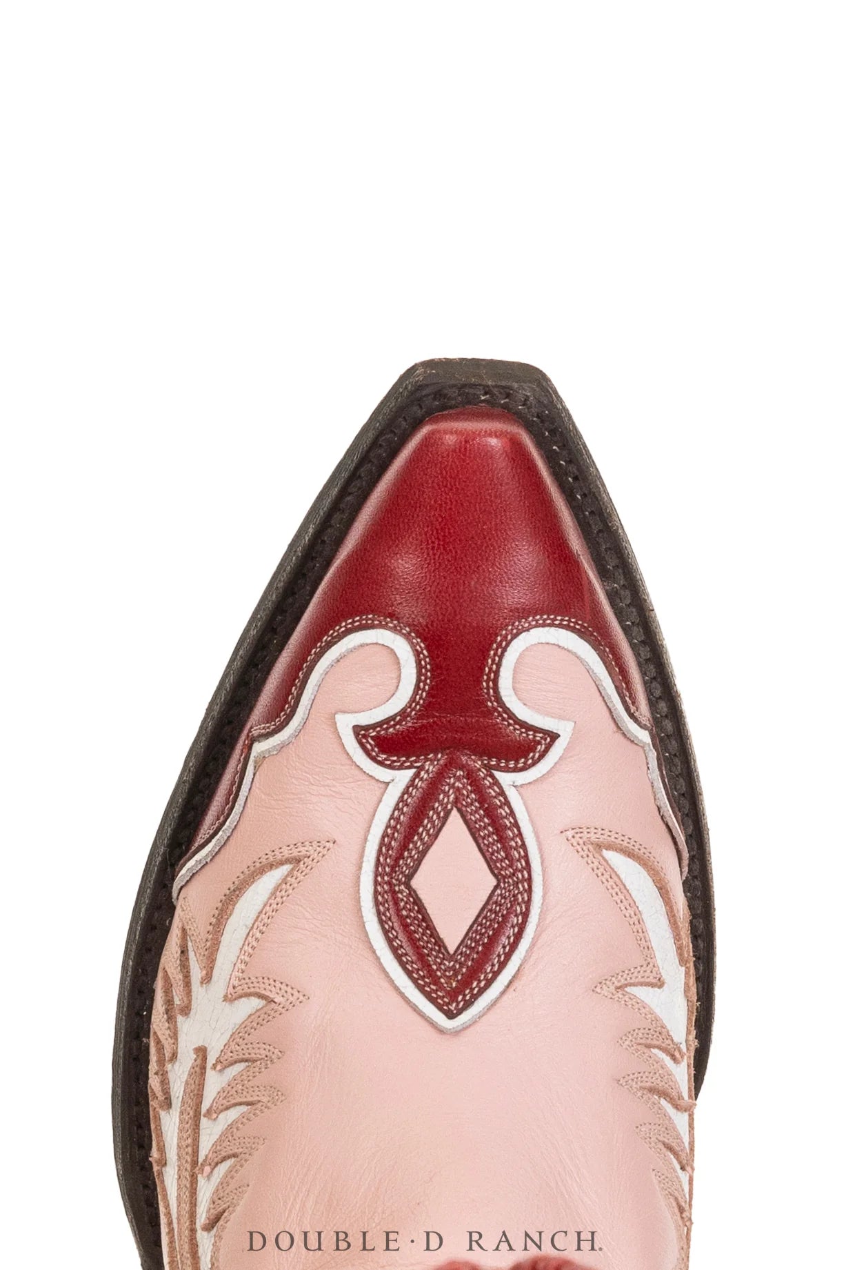Double D x Old Gringo Cowgirl Rising Red and Pink Boots