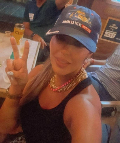 Oakland Antique Gold Neon Necklace