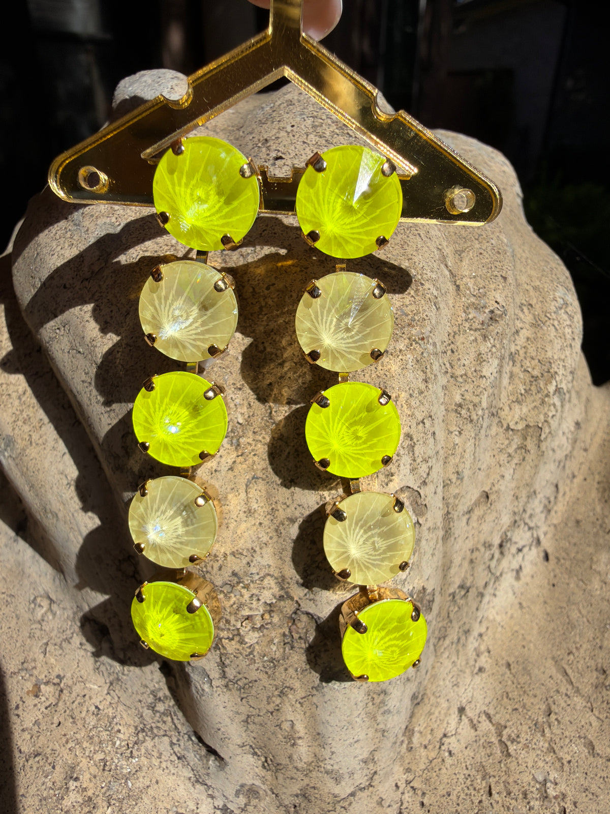 WETSTONE: Lemon Chello 5- Drop Earrings