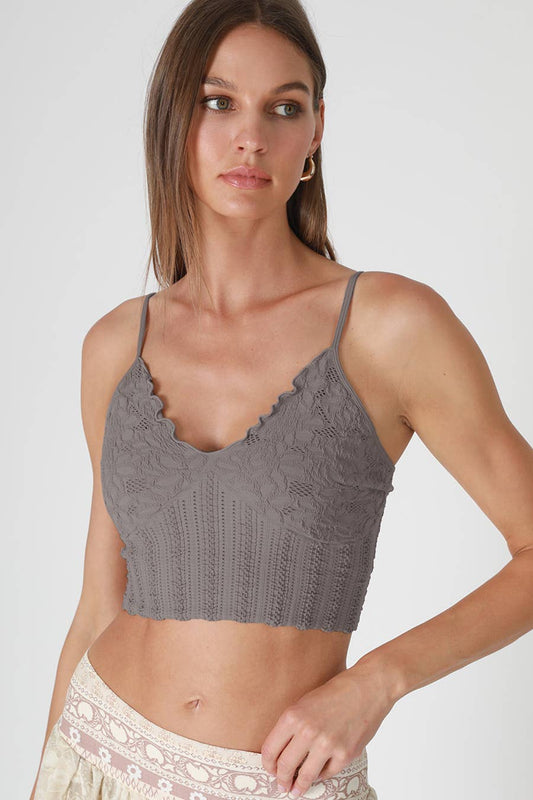Lace Textured Bralette