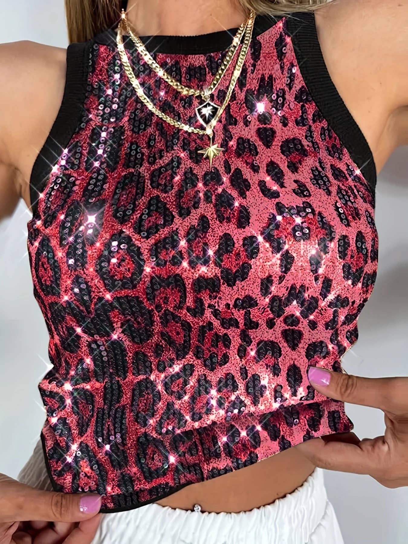 MULTIPLE STYLES!!  Sequin Party Tank Top