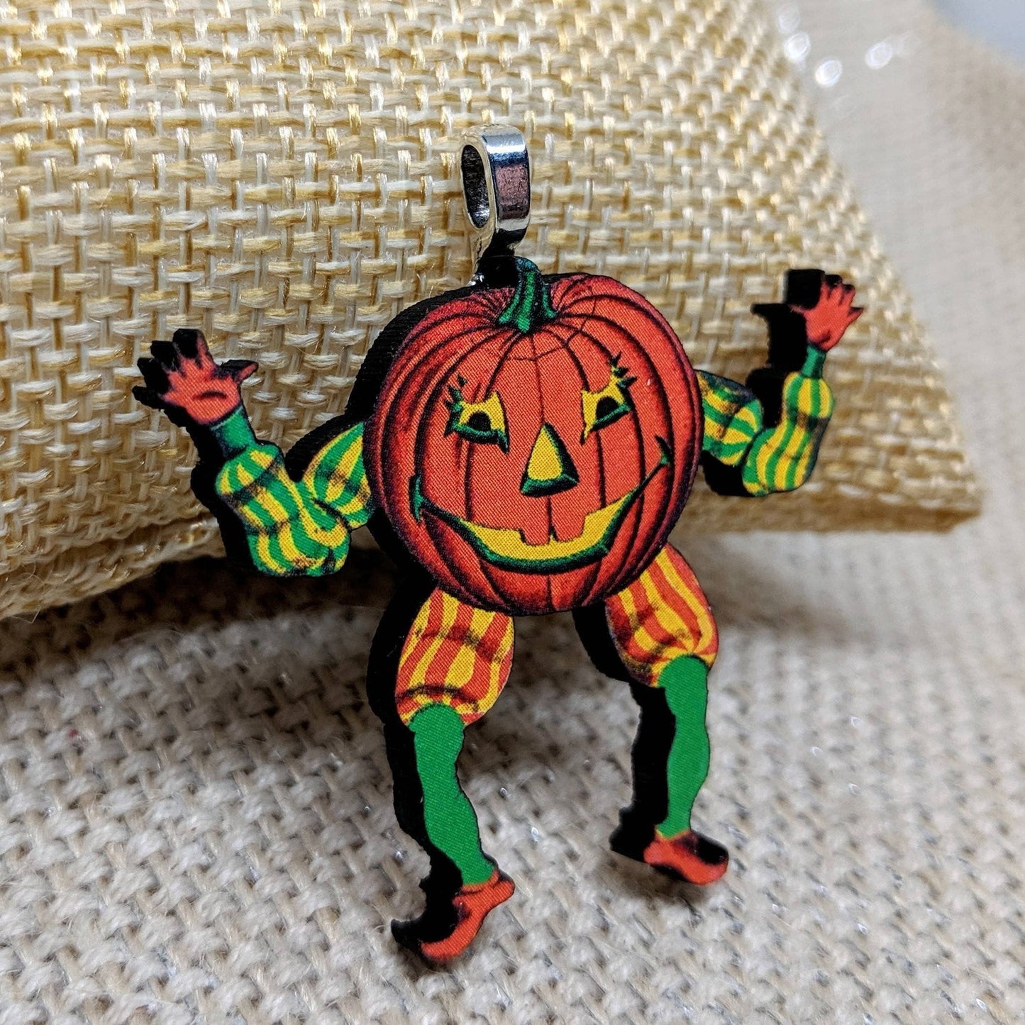 Pumpkin Pendant Necklace