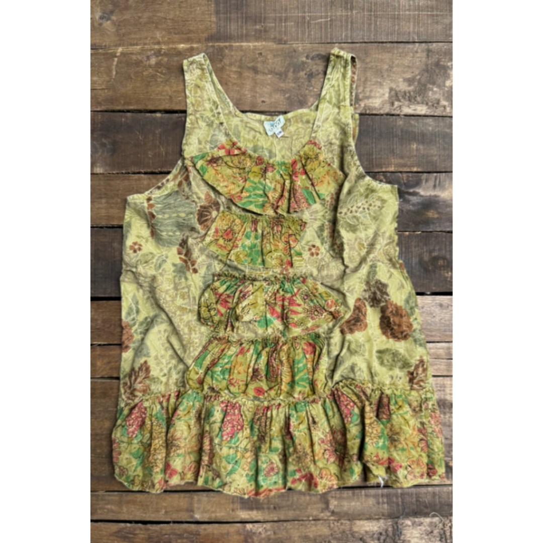 Fields of Dreams Tank Top - Moss