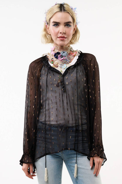 Black Maven Blouse