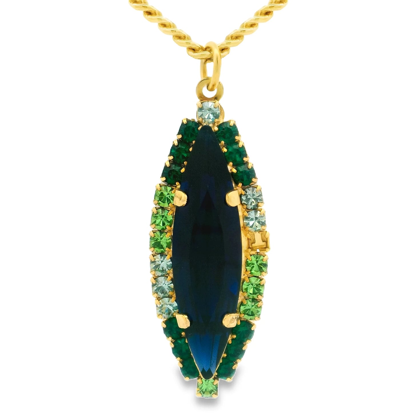 Alyssa Necklace Dark Indigo