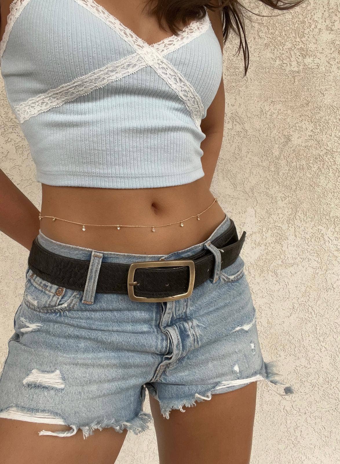 Wild Baby Leather Belt