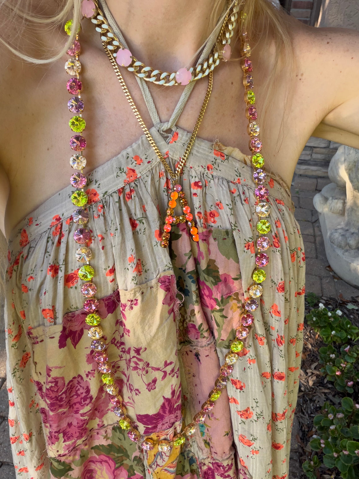 WETSTONE: PICKLED PINK Sabine Necklace