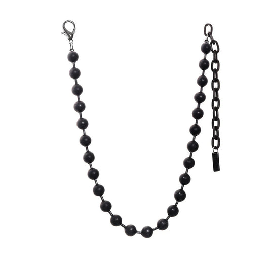 Radmilla Short Necklace in Smutt