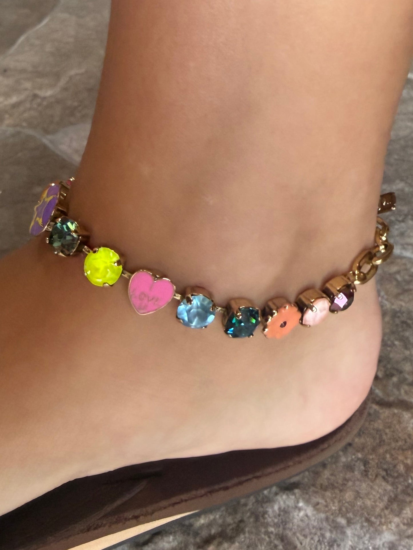 BETTINA ANKLET IN FAIRY DUST