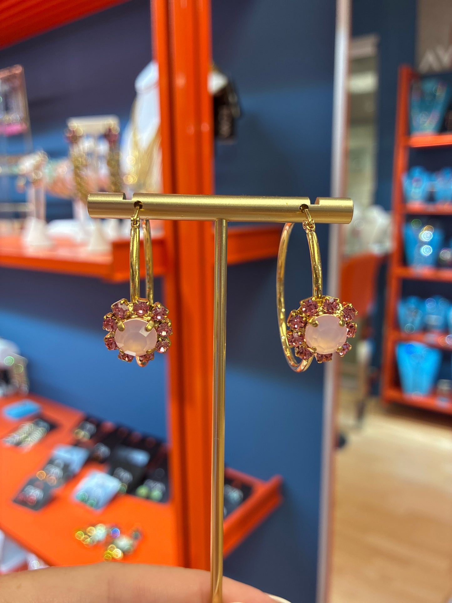 Mini Bianca Fairy Pink Earrings
