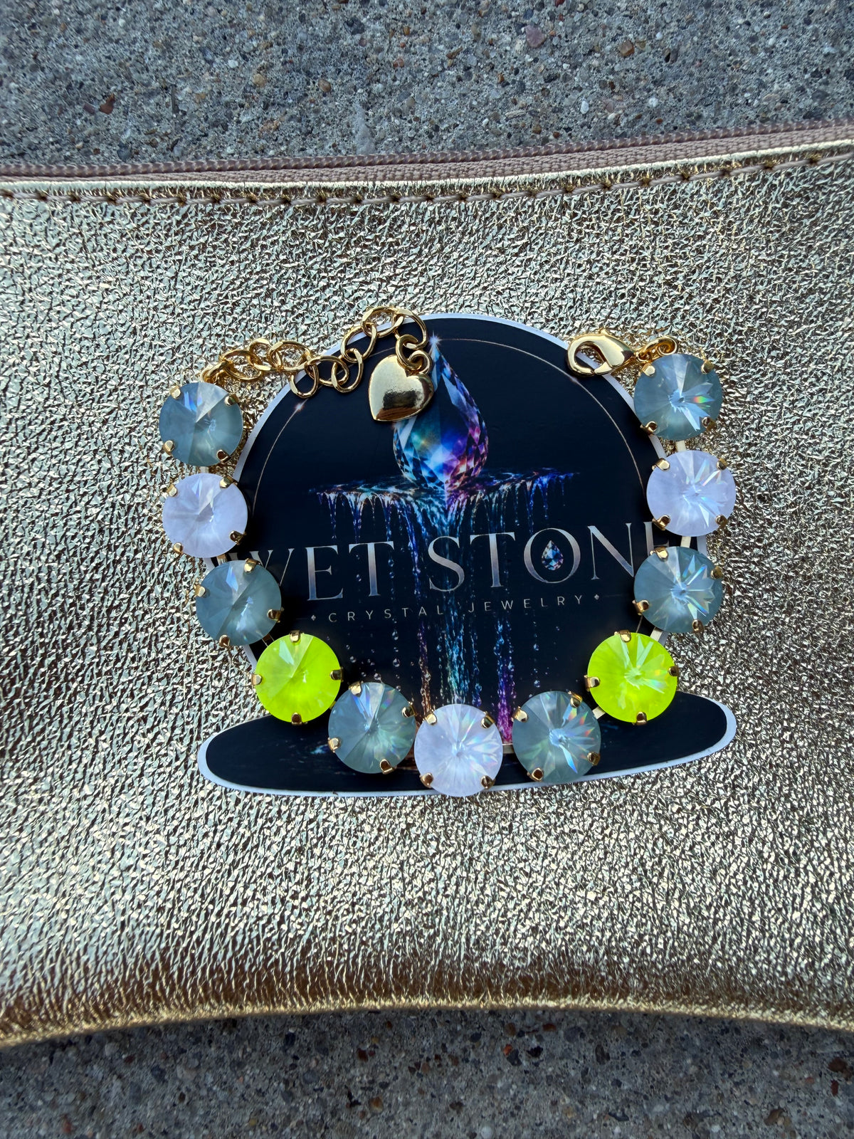 WETSTONE: Lemon Aqua Majesty Bracelet